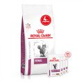 Корм Роял для котів Renal Feline 2 кг + 4 пауча