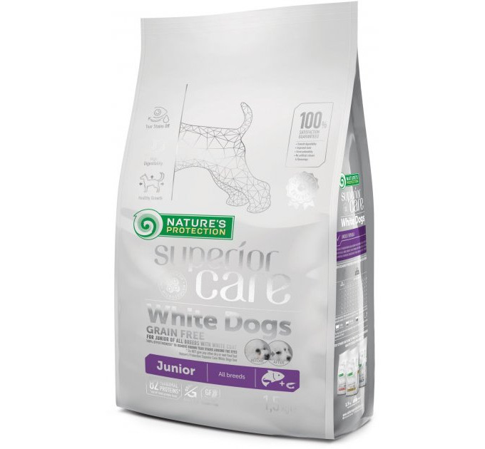 Сухий корм для юніорів NP Superior Care White Dogs Grain Free Junior All Breeds 400 г Lamb