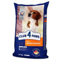 Клуб 4 лапи CLUB 4 PAWS Преміум для середніх  порід. Повноцінний сухий корм для собак 14,0 кг
