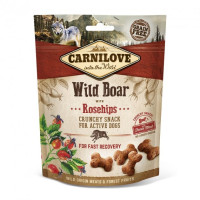 7250 Ласощі Carnilove Dog Crunchy Snack ягня, журавлина для собак, 200г