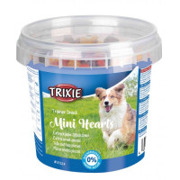 Ласощі для собак Trainer Snack Mini Hearts Trixie з куркою, бараниною та лососем 200гр  31524