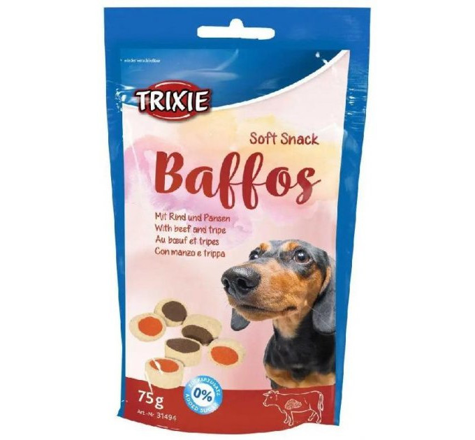 31494 Вітаміни Trixie для собак Baffos з яловичиною та шлунком