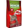 Корм коти Муся 10кг зі смаком яловичини