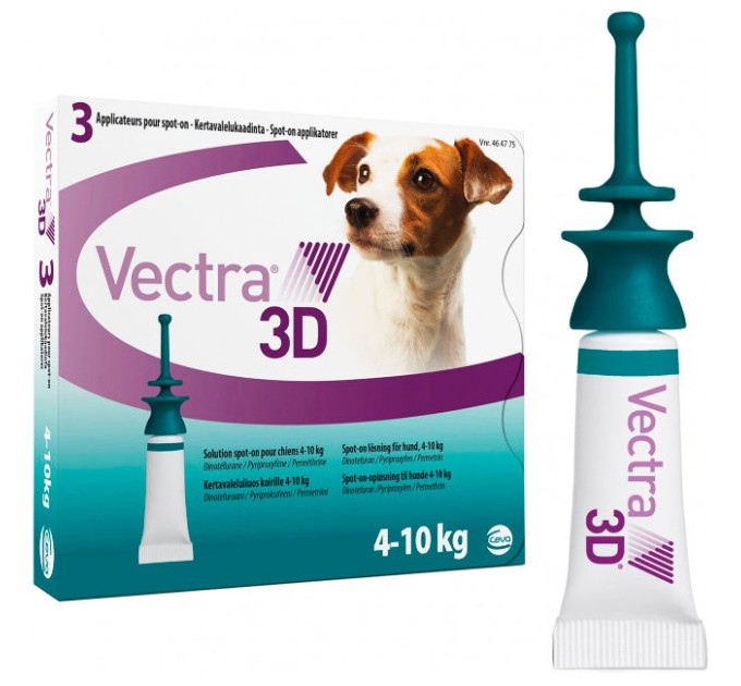 ВЕКТРА 3D (4,1 - 10,0) кг (3 х 1,6 мл)  АРТ. 81572