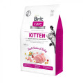 Корм Бріт Brit Care Cat GF Kitten HGrowth and Development, 2кг (здоровый рост и развитие)