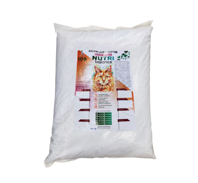Сухий корм для котів економ Nutri balance 200 гр.