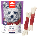 Wanpy кістка з в\'яленою качкою і кальцієм (Duck&Calcium)  ласощі для собак, 100 г. ПОШТУЧНО (DE-08H-R1)