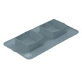 508011 Миска складна WAUDOG Silicone,  385х230х50 мм сірий