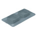 508011 Миска складна WAUDOG Silicone,  385х230х50 мм сірий