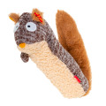 75309 Іграшка для собак Білка з пищалкою Gigwi Plush, текстиль, 29 см