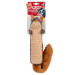 75309 Іграшка для собак Білка з пищалкою Gigwi Plush, текстиль, 29 см