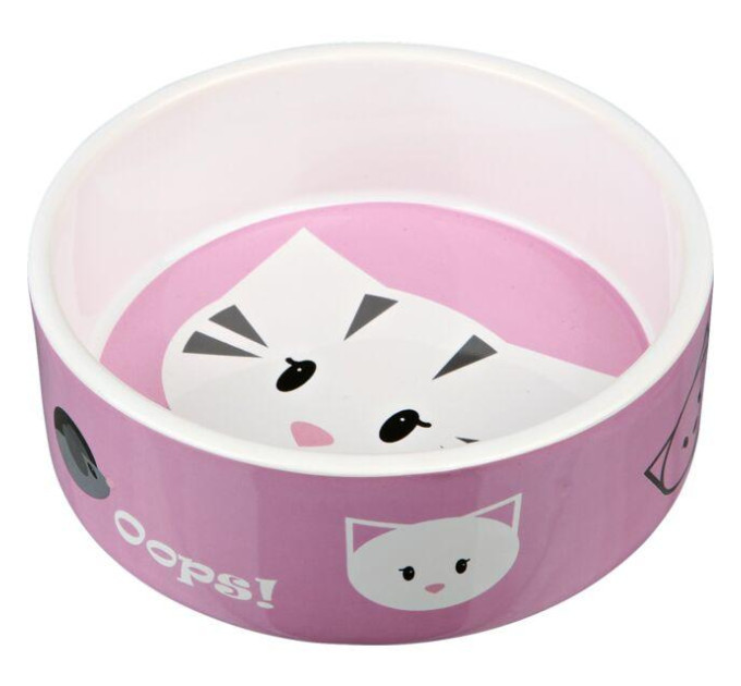 24650 Миска керамічна для кота "Mimi" 0,3л/12см