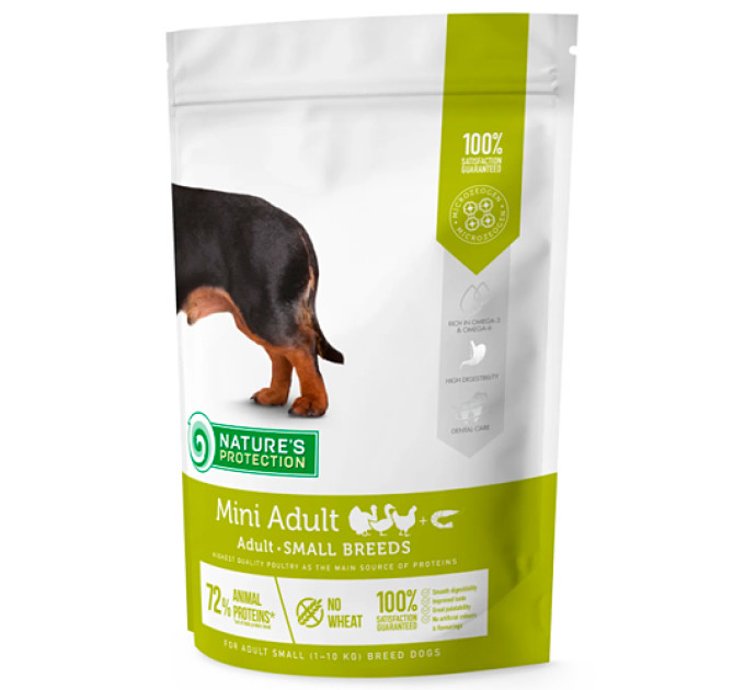 Сухий корм для дорослих собак малих порід Mini Adult Small Breeds 500г