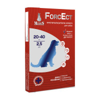 Краплі Modes ForcEct протипаразитарні для собак 20-40кг 2,5мл (3шт - уп)