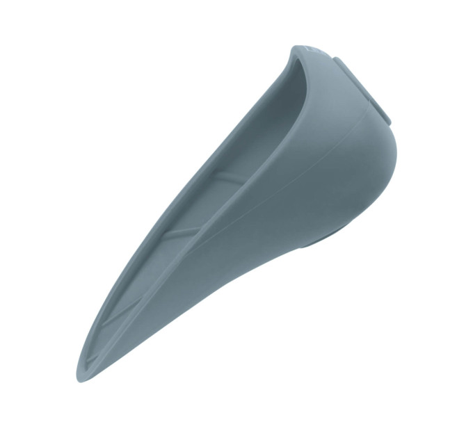 Поїлка-насадка на пляшку Waudog Silicone, 165*90 мм, сірий 507711