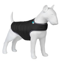 15451 Куртка-накидка для собак AiryVest, XL, B 68-80 см, С 42-52 см, чорна