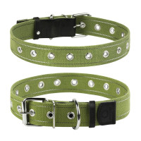 6756 Нашийник для собак бавовняна тасьма CoLLaR Брезент безрозмірний  (Ш.-35мм, Д-63см.)