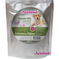 Леопольд готовий обід з м\'ясом, птицею та овочами для собак 500г (пакет)