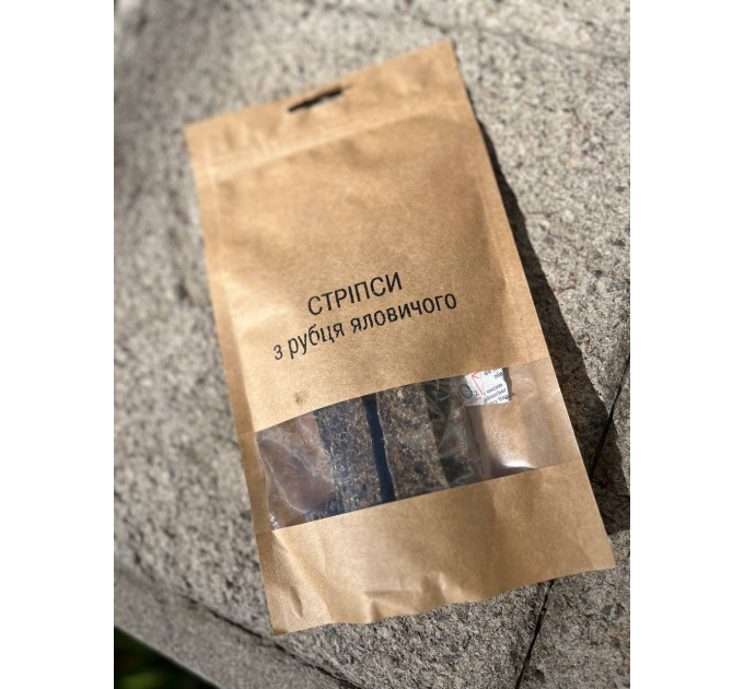 Стріпси з яловичого рубця, 0,07 кг 994012