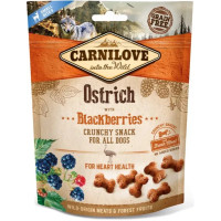 100406-7274 Ласощі Carnilove Dog Crunchy Snack м\'ясо страуса, ожина для собак 200г