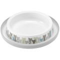 Н130027BEх6шт Moderna Trendy Dinner cat Maasai миска для котів, 210 мл, d-15 см, сіро-білий