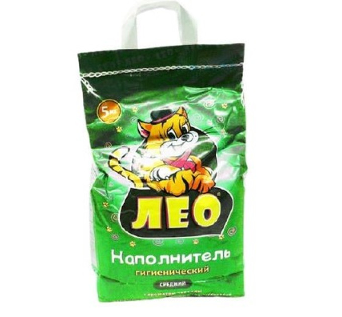 Наповнювач гіг. д/тварин "ЛЕО" № 3 мілкий 5 кг.