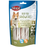 Ласощі для собак Тріксі Перміо Deer Fish Sandwiches з олениною та рибою 100г. арт.31868