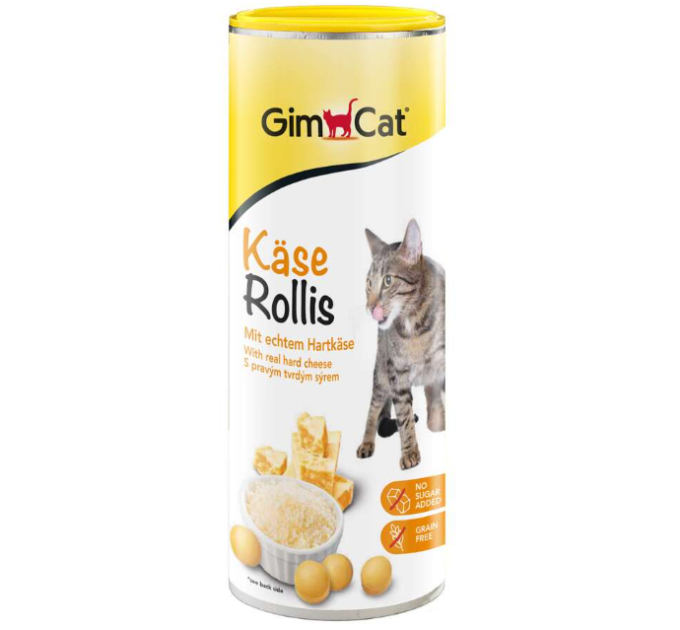 Ласощі GimCat для котів ГімКет Чізіс таблетки 425г. арт 419121/418674