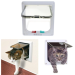 Дверцята для котів і дрібних собак, білий 2-Way Flap Door 20х19см