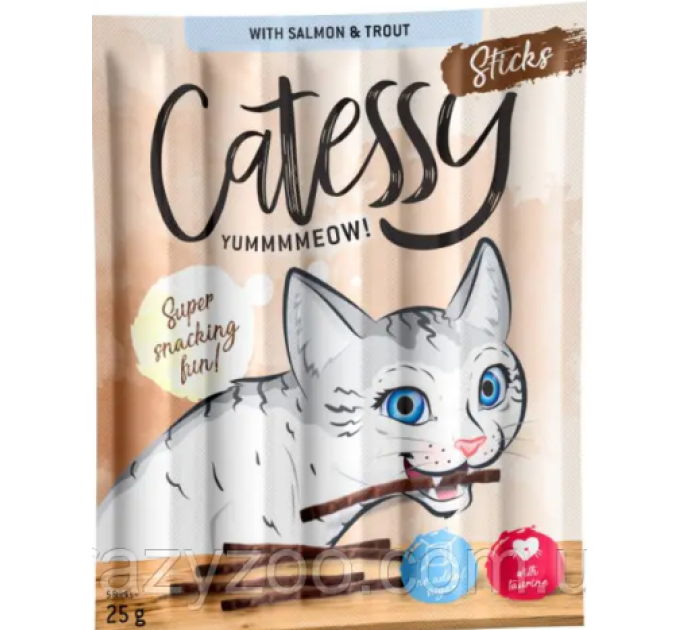 515335 Паличка Catessy Bar-B-Q з лососем 5г