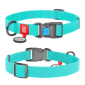 Нашийник WAUDOG Waterproof з QR паспортом, водостійкий, пластикова пряжка-фастекс 2776