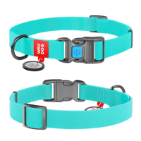 Нашийник WAUDOG Waterproof з QR паспортом, водостійкий, пластикова пряжка-фастекс 2776