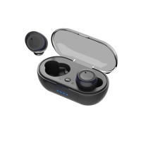 Навушники Y50 Bluetooth 5.0 безпровідні, водонепроникні, з мікрофоном, сенсорні, чорні
