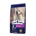 Клуб 4 лапи CLUB 4 PAWS Преміум для великих порід " З качкою" сухий корм для дорослих собак 14,0 кг