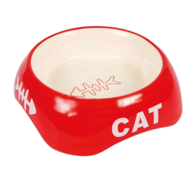 Миска керамічна CAT для котів 0,2л/13см