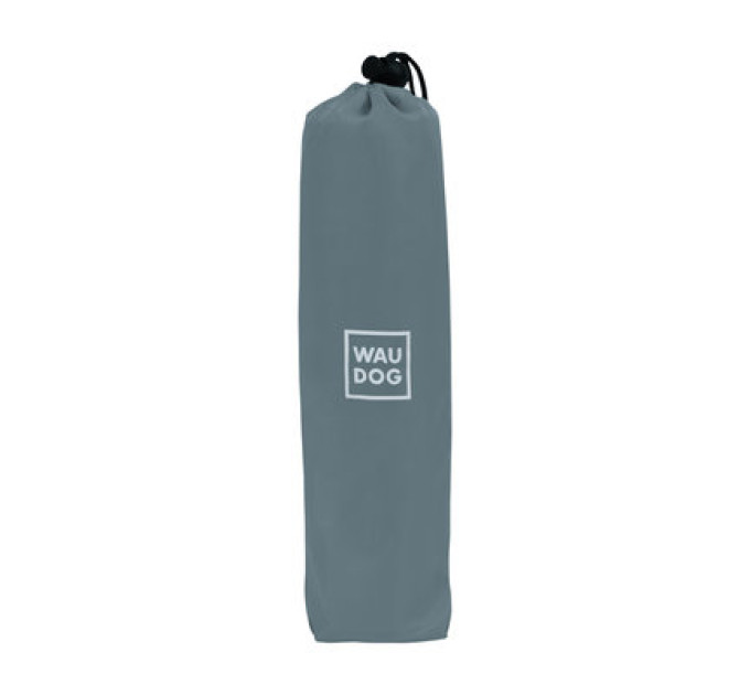 508011 Миска складна WAUDOG Silicone,  385х230х50 мм сірий