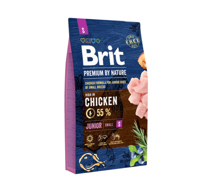 Корм Бріт Brit Premium Dog Junior S 3 kg