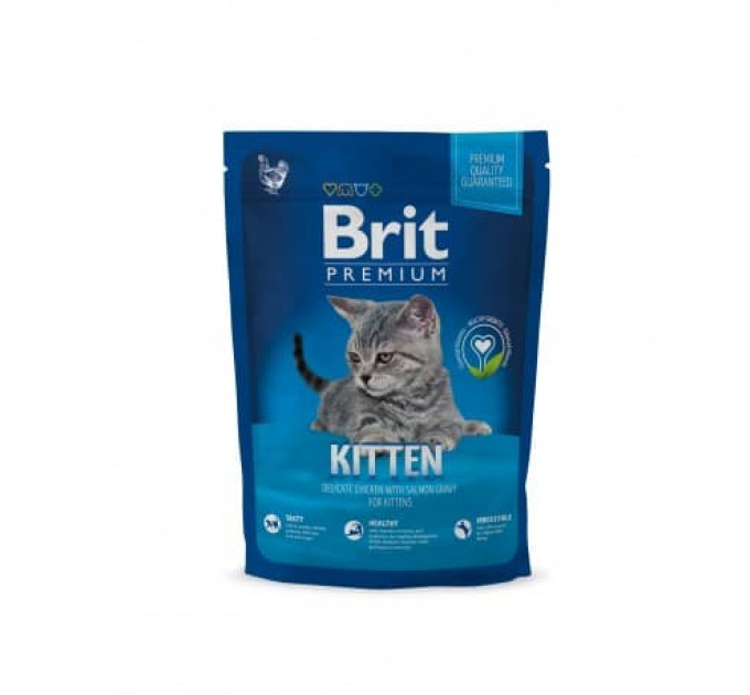 Корм Бріт Brit Premium by Nature Cat Kitten 1,5 kg (д/кошенят з куркою) 171858