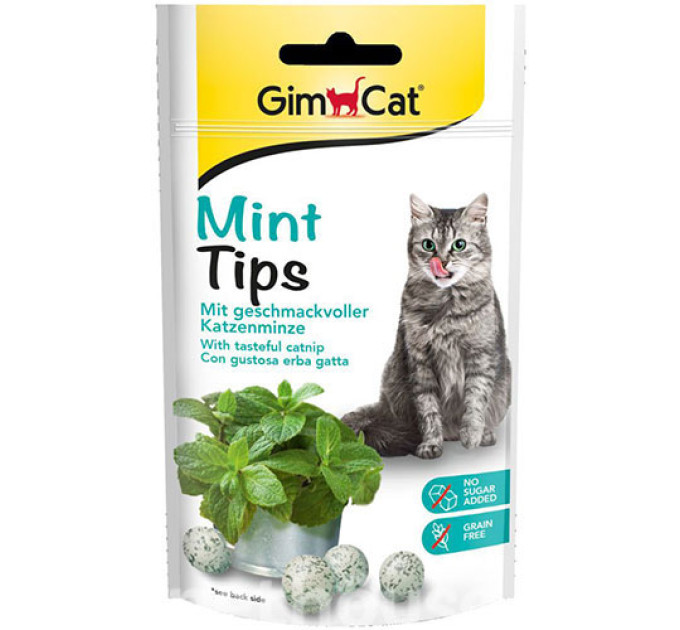 Вітамінізовані ласощі GimCat Cat-Mintips з котячою м\'ятою 425 г