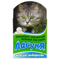Ласуня для котів вітамінно-мінеральна добавка Морські водорості