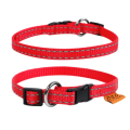 Нашийник "Dog Extreme" з нейлону регульований (ширина 10мм, довжина 20-30см) червоний 42843