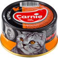 Паштет Carnie мясний з куркою для дорослих котів 90 г