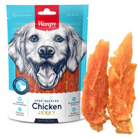 CA-01Hх Wanpy КУРЯЧА ГРУДКА В\'ЯЛЕНА (Chicken Jerky) ласощі для собак 100г