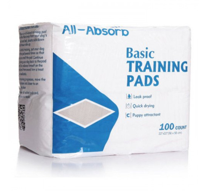 Пелюшки для собак All-Absorb Basic 56х58см, 100шт