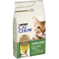 CAT CHOW Sterilized.Для стерилізованих котів. З куркою. Сух/кот 15кг