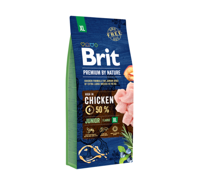 Корм Бріт Brit Premium Dog Junior XL 15 kg