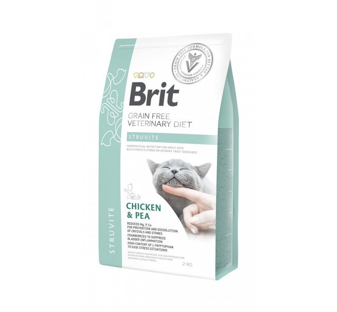 Корм Бріт Brit GF Veterinary Diets Cat Struvite 400 g
