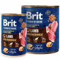 Корм Бріт Brit Premium by Nature k 800 г ягненок с гречкой