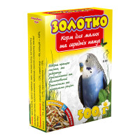 Корм Золотко для папуг 500 гр.