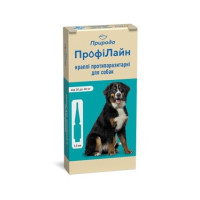 Краплі ПрофіЛайн для собак 20-40 кг. (4 піпетки по 3 мл.)
